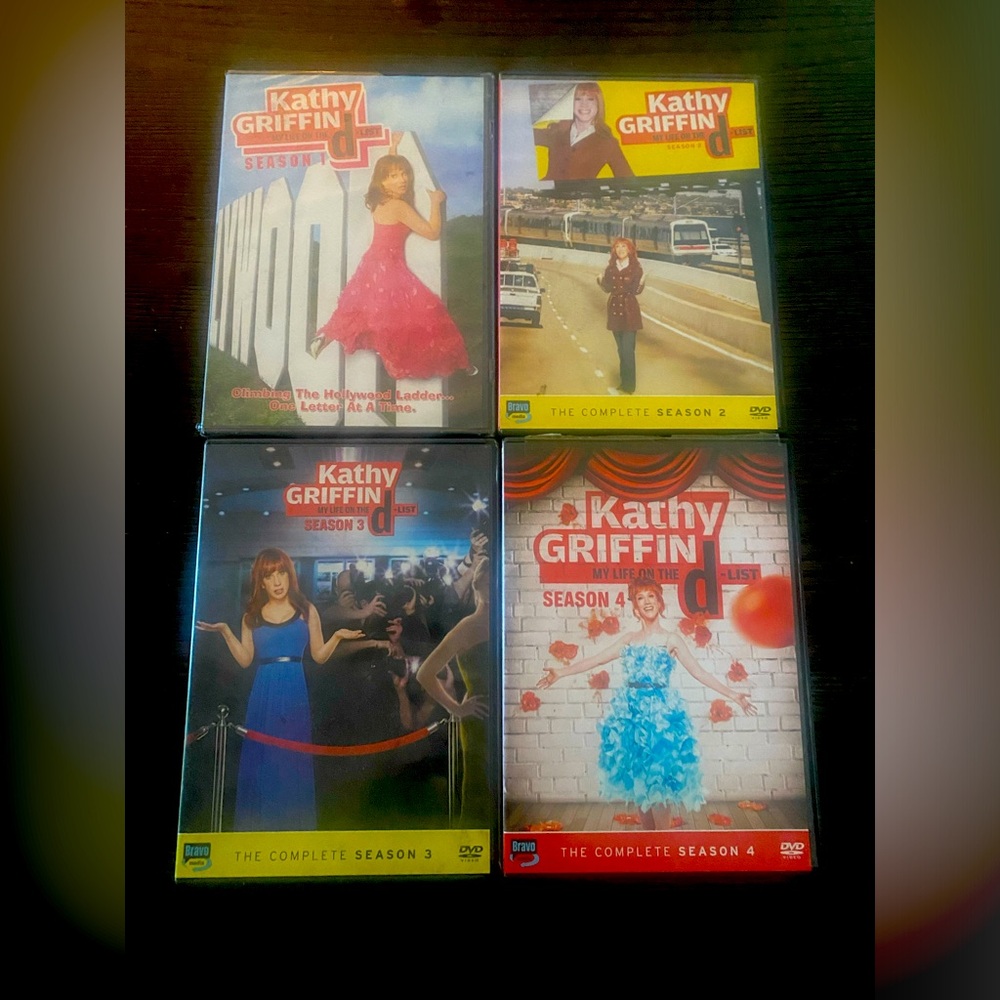Kathy Griffin: My Life on the D List seasons 1-4 DVDs